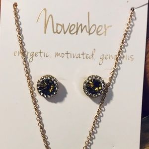 NEW Charming Charlie November Birthstone Jewelry